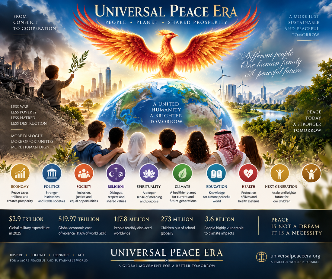 Universal Peace Era: Why Peace Is Not Only the Future of Humanity, but a Necessity for Its Survival and Prosperity
