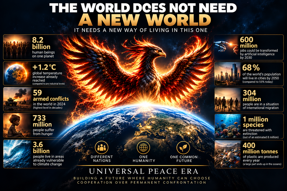 THE WORLD DOES NOT NEED A NEW WORLD